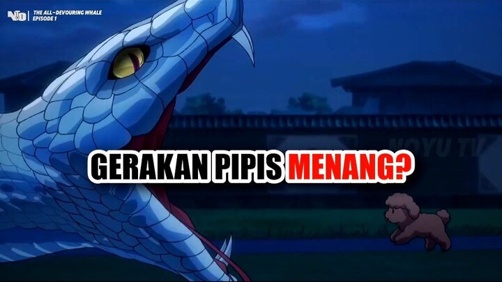 🐶 ANJING CUPU LAWAN ULAR PUTIH RAKSASA?!