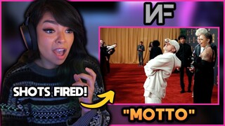 STRAIGHT MIC DROP!!! | NF - "Motto" | FIRST TIME REACTION