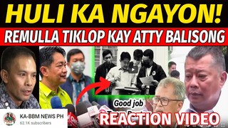 BREAKING NEWS: TINDI NITO! SOJ REMULLA HINDI INAASAHAN ang GINAWANG ACTION ni BALISONG/BANTAG