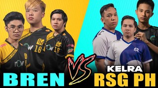 KELRA with RSG PH vs. BREN ESPORTS in RANK! ~ MOBILE LEGENDS