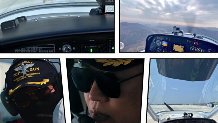 Oh my gosh! A flight cadet cracked a joke, and it scared our Flying Eagle Aviation School instructor