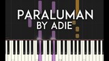 Paraluman by Adie synthesia piano tutorial with free sheet music