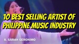 10 BEST SELLING ARTIST OF PHILIPPINE MUSIC INDUSTRY | PINOY HISTORY TV