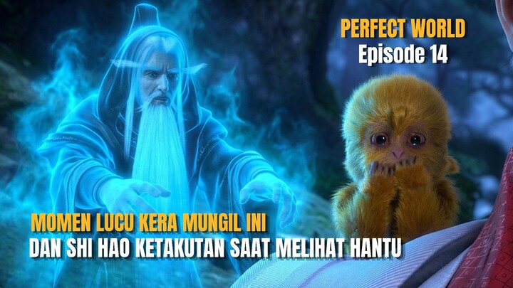 MOMENT LUCU KERA MUNGIL INI KETAKUTAN DENGAN HANTU