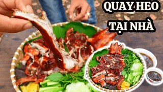Anh Lee BTR | Cận cảnh cách làm Heo Sữa Quay giòn ngon nguyên con từ A đến Z - Roasted Pork VietNam