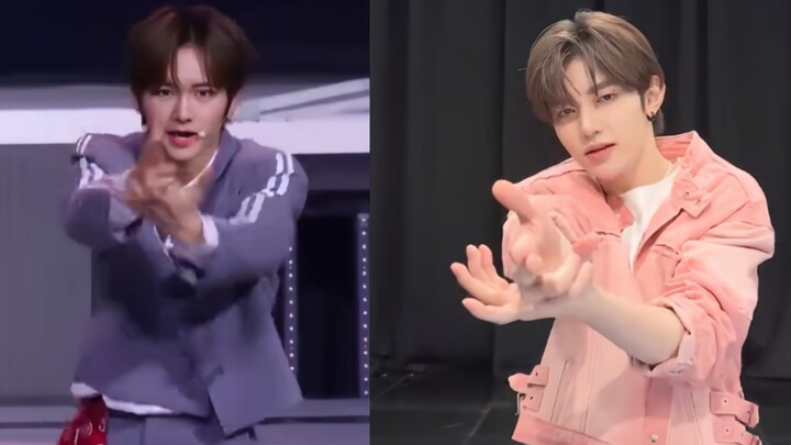 【BOYS 2 PLANET】主题曲《HOLA SOLAR》中C周安信 VS  爱豆导师章昊，同屏