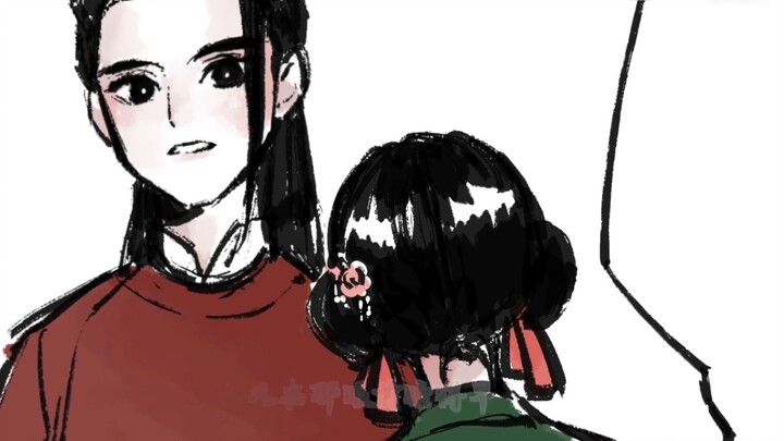 [Li Shimin x Empress Changsun/Handwritten] Peach Blossom Smile