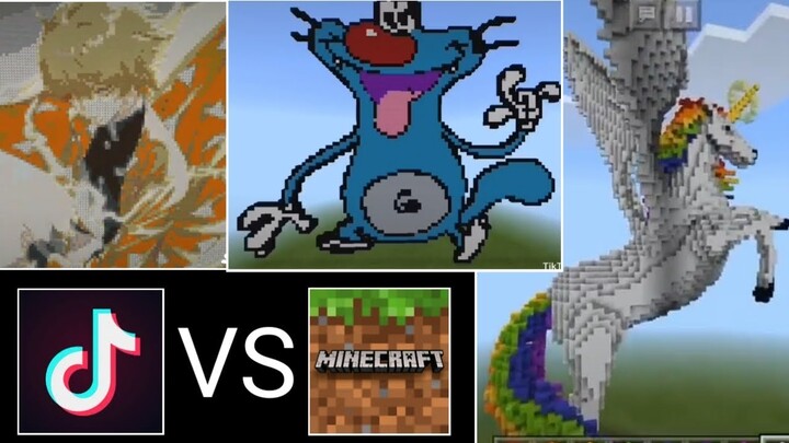 Những video tik tok hay về game Minecraft phần 21