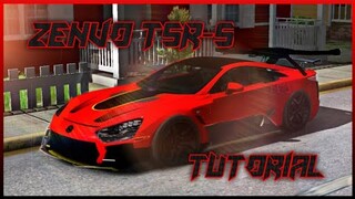 How to make a Zenvo TSR-S in Car Parking Multiplayer