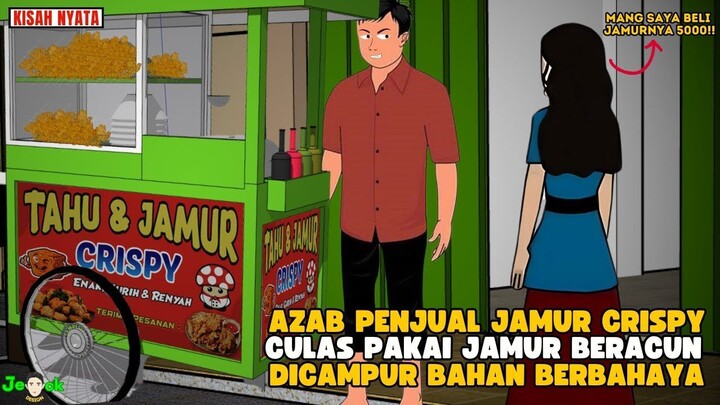 AZAB PENJUAL JAMUR KRISPY CULAS PAKAI JAMUR BERACUN DICAMPUR BAHAN BAHAN BER