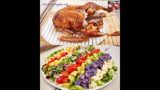 2 Món ăn ngon cho BỮA TIỆC GIÁNG SINH & MỪNG NĂM MỚI - VỊT NƯỚNG MUỐI & SALAT SẮC MÀU by Vanh Khuyen