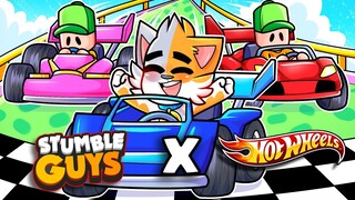 ¡NUEVOS COCHES, NUEVAS SKINS Y NUEVO MAPA *STUMBLE GUYS x HOT WHEELS* Actualización 0.44! 😱😍