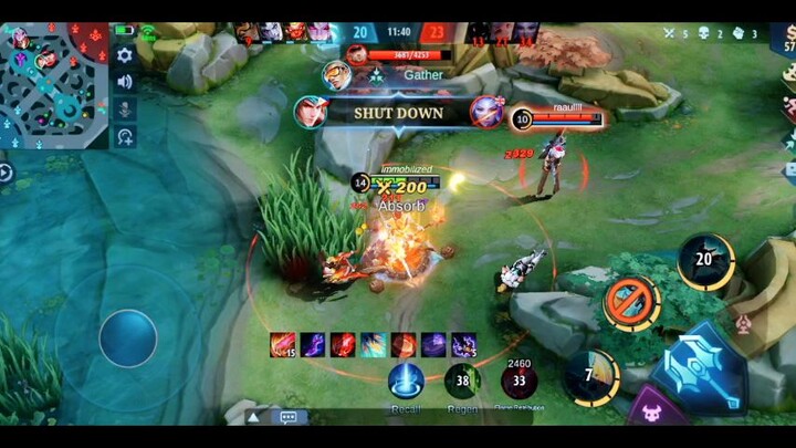 Mlbb highlights (Zilong God's)