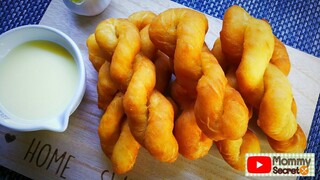 Twist bread fried ปาท่องโก๋เกลียว กรอบนอกนุ่มในสูตรไม่ใส่แอมโมเนีย