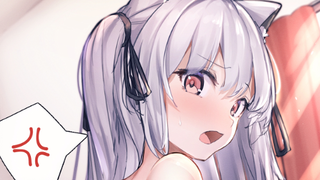 动漫中的“真空”少女