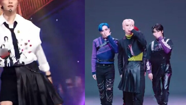【SKZ】กระโปรงของ Xiaoyang ไม่เหมือนกับของ Feifei ใช่มั้ย?