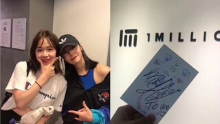 终于赶在May J Lee离开1m之前上到了她的课
