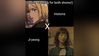 💀 ymirxhistoria fyp AttackOnTitan squidgame jiyeong jiyeongxsaebyeok fyppppppp fyyyyyyyyyy snk hist