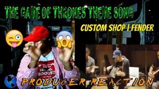 The Game Of Thrones Theme Song | Custom Shop | Fender - Producer Reaction