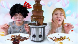 ASMR MUKBANG đồ ăn với chocolate#amthuc #monngon