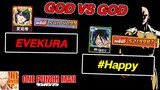 แมทซ์หยุดโลก Evekura vs Happy พระเจ้าเหนือพระเจ้า | ONE PUNCH MAN: The Strongest