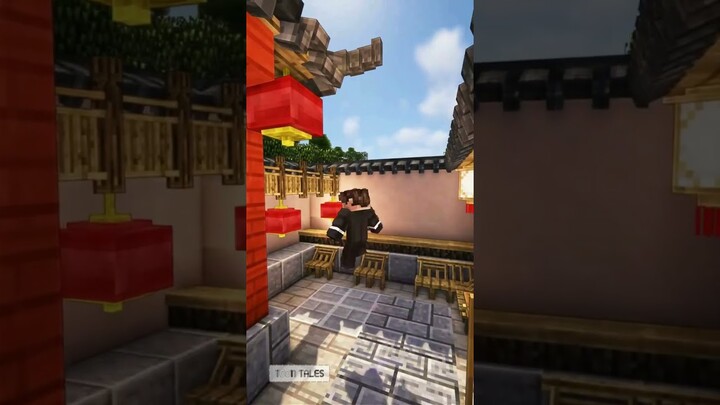 #Minecraft Build: Turning Red Temple in Block City | #Gaming Architecture