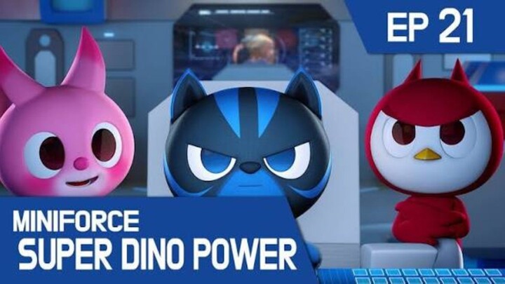 [English dub.] MiniForce Super Dino Power EP21 – Captain Powermain’s New Sidekick