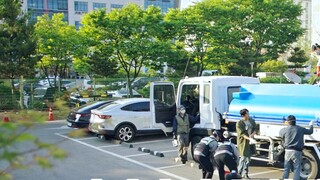 The husband disappeared at home for no apparent reason, and the police found human tissue in the sep