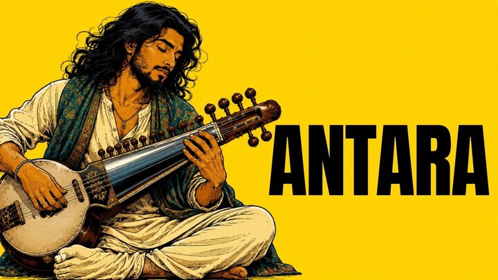 Antara | Indian Sarod Fusion | Moonlit Tabla Groove