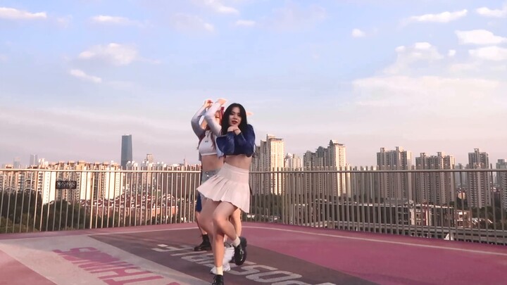 "مدينة المغامرات BLACKPINK" تجربة بصرية مذهلة｜رقصة BLACKPINK - LOVESICK GIRLS مع إعادة رقص｜خلفية جمي