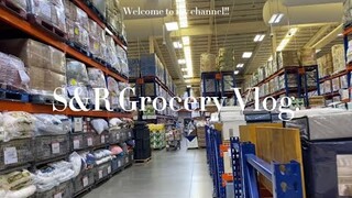 Vlog #2| S&R Grocery Shopping | Philippines