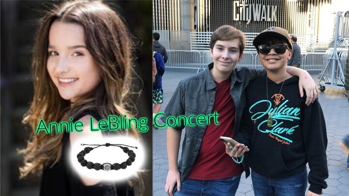 Annie LeBling Concert | Going to CityWalk With Julian Clark VLOG from Brat's Mani . **Annie Leblanc