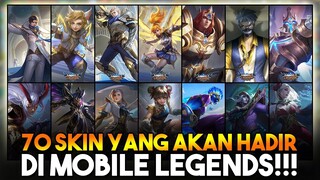 SKIN BARU DI MOBILE LEGENDS!! ALUCARD, FANNY, LESLEY, KAGURA DAN LAINNYA