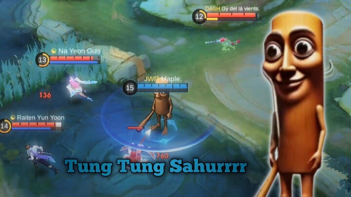 Tung Tung Sahur ngerusuh di Land of Dawn 😱😱