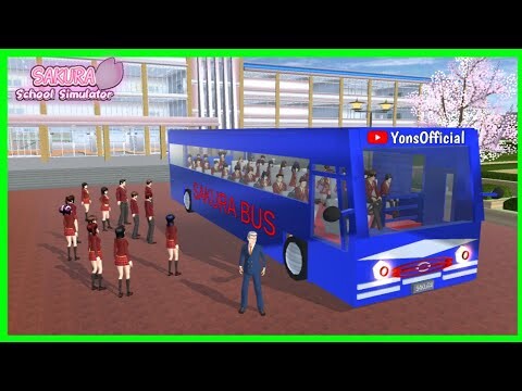 Mobil Bus Baru - SAKURA School Simulator