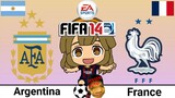 FIFA 14 | Argentina VS France (World Cup 2022 Finals)