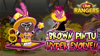 PVP PAKAI BROWN PINTU HYPER EVOLVE!! ✨🚪 LINE RANGERS: 8☆ Illusionist Magician Brown Lvl. 140