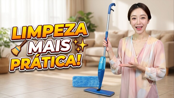 🧹😱 Limpe o Piso com Mais Praticidade! ✨🏠
