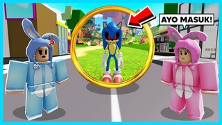 MIPAN & ZUZUZU Menemukan Portal Menuju Dunia SONIC & Jadi Sangat Kuat! LARI CEPAT - Roblox Roleplay