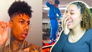 Blueface FUNNY MOMENTS (BEST COMPILATION) REACTION