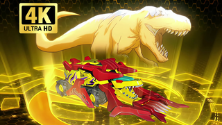 [4K restored version 120 frames] A collection of all generations of Mecha Beast God mechas!