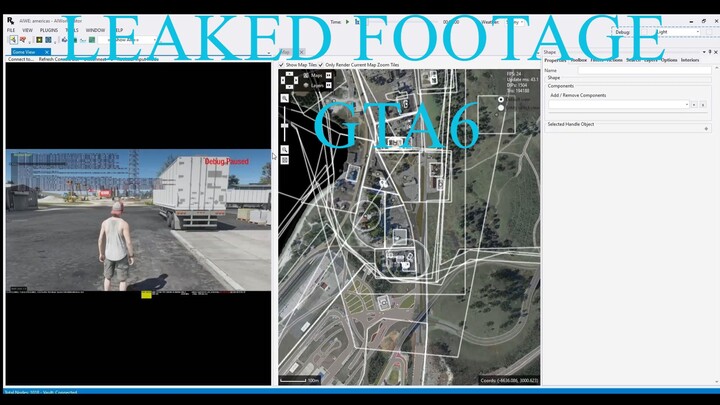 GTA 6  Project Americas  Leak All Clips  EARLY BUILD LEAKED FOOTAGE