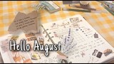 Cùng làm thời khoá biểu cảm xúc tháng 8 | Hello August 🍂🍂