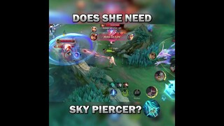 Does she need Sky Piercer?