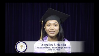 Class of 2020 Tiyan High School - Angellee Urlanda