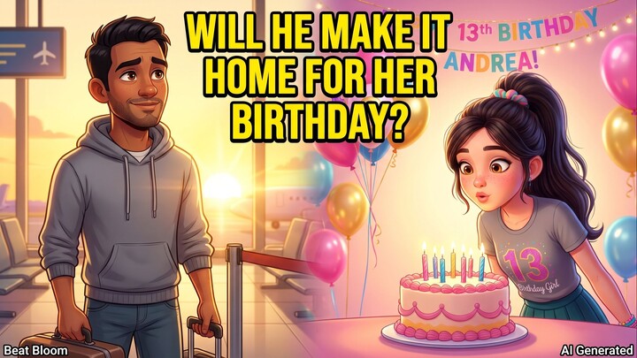 She Turned 13 Without Him... Then THIS Happened  (AI Music Video)