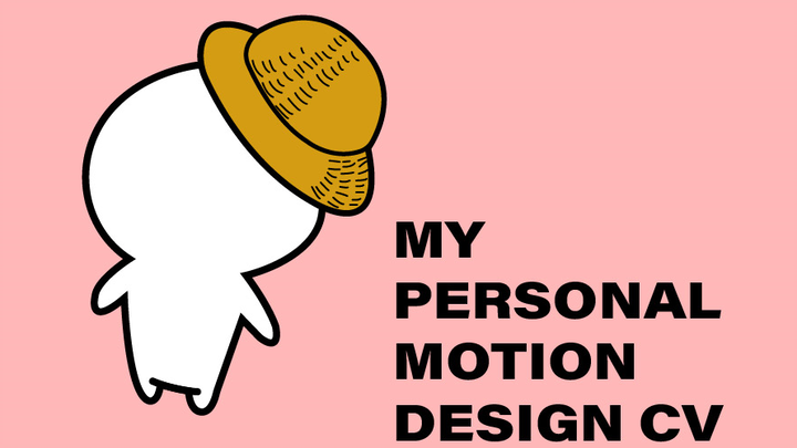 【某小赤】个人MOTION DESIGN CV