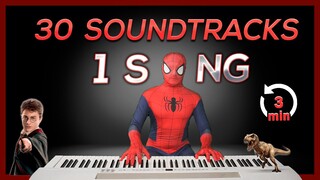 30 SOUNDTRACKS in 1 SONG (in 3 Minutes)