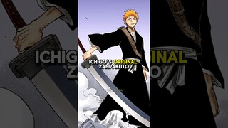 Truth about Ichigo's original Zanpakuto #bleach #bleachanime #anime