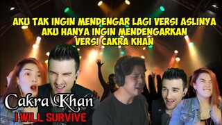 KEREN BANGET‼️ SAMPAI TAK MAU DENGER LAGI LAGU VERSI ASLINYA || CAKRA KHAN REACTION